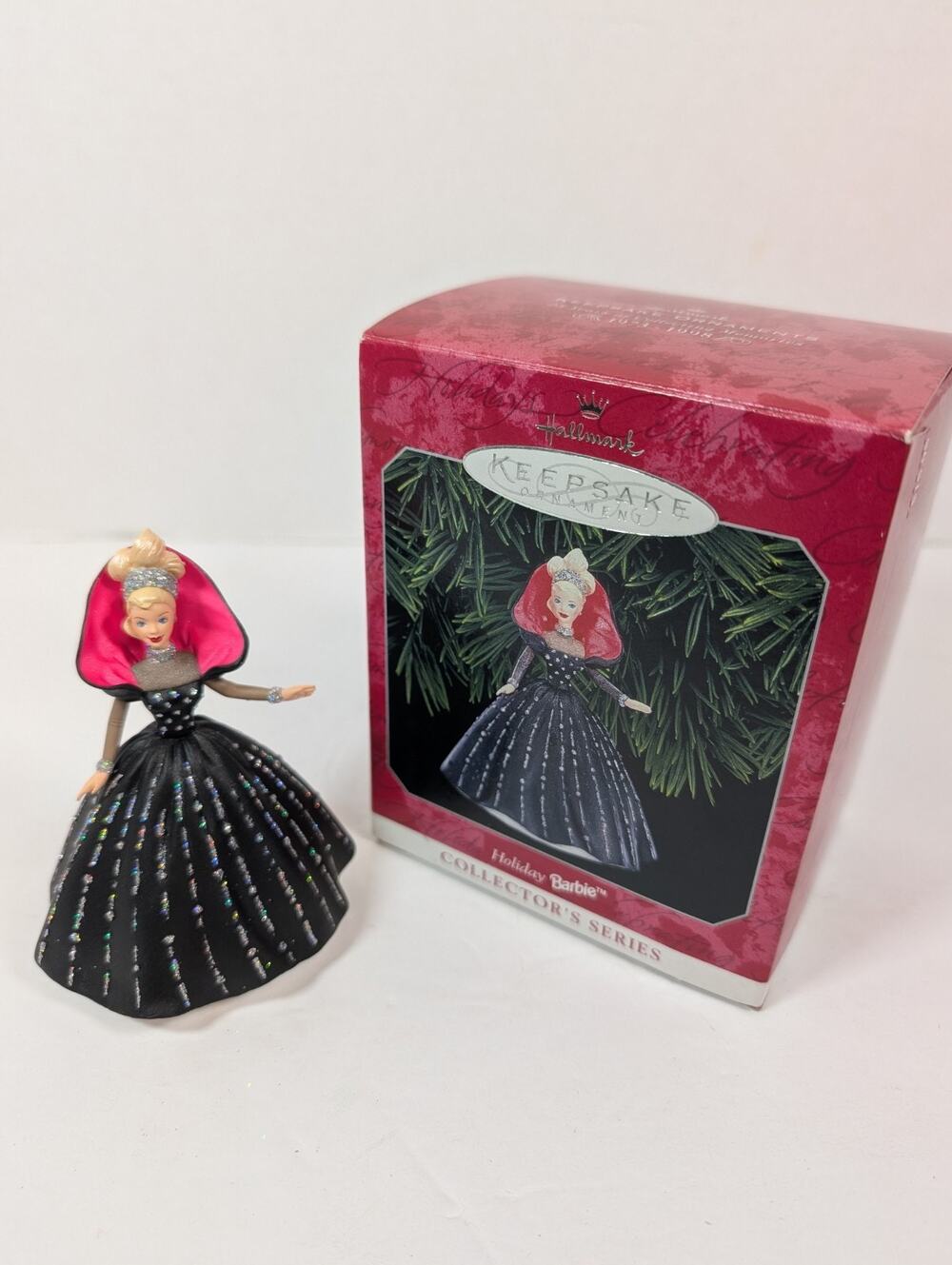 Hallmark Keepsake 1998 Holiday Barbie Ornament Collector's Series MIB
